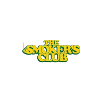 the smoker's club logo on a black background