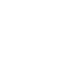 a white circle on a black background