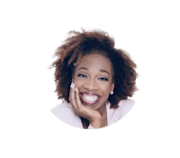 an image of a woman with a smile on her face